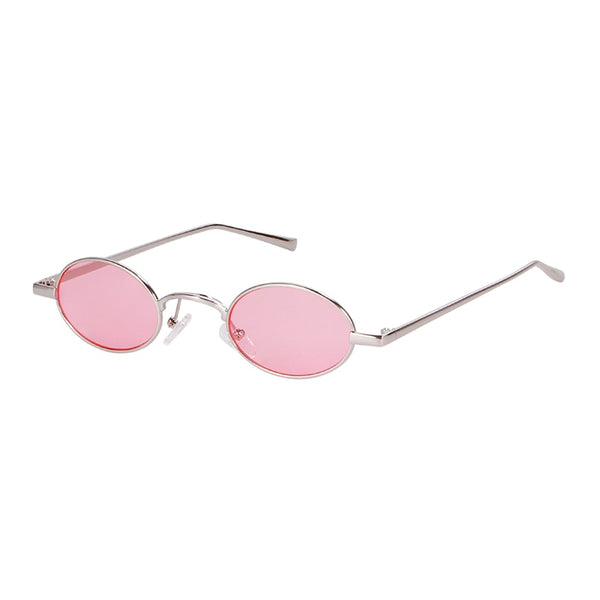 SORVINO Skinny Steampunk Oval Sunglasses 2020 Women Vintage Small Steam Punk Goggles Designer Gold Tiny Sun Glasses Shades SN229 ZopiStyle