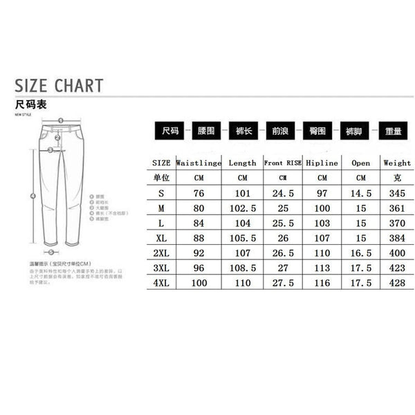 Fall Fashion Jeans Classic Fit Frayed Beard Stretch Men&#39;s Pants Spring Casual Sports High Quality Everyday Denim Trousers S-4XL ZopiStyle