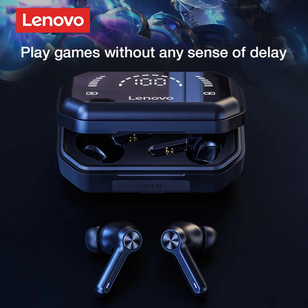 Lenovo LP3 Pro TWS Bluetooth 5.0 Headphone Wireless Earphone HIFI Music Headset with Display 1200mAh Large Capacity Battery ZopiStyle