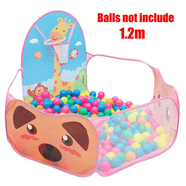 Portable Baby Playground Playpen Children Large Kids Tent Ball Pool Balls Pit with Tunnel Baby Park Camping Pool Room Decor Gift ZopiStyle