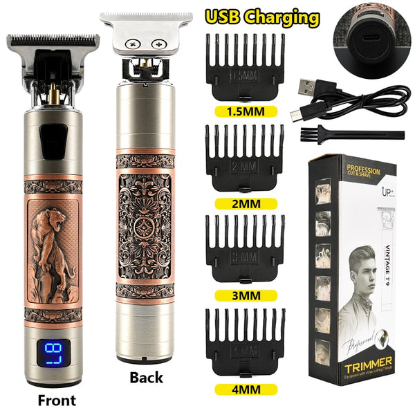 2021 Electric Hair Clipper Hair Trimmer For Men Rechargeable Electric Shaver Beard Barber Hair Cutting Machine For Men Hair Cut ZopiStyle