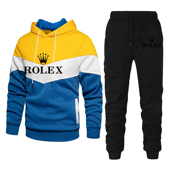 Autumn and Winter Couples Wear Pullover Sweater + Pants Casual Sportswear Men&#39;s Sportswear Brand Clothing Sports Suit M-3XL ZopiStyle