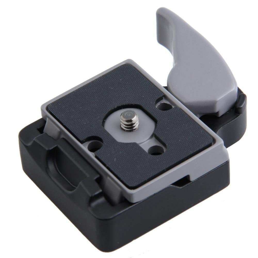 Camera 323 Clamp Quick Release Adapter 200PL-14 QR for Manfrotto Tripod black ZopiStyle