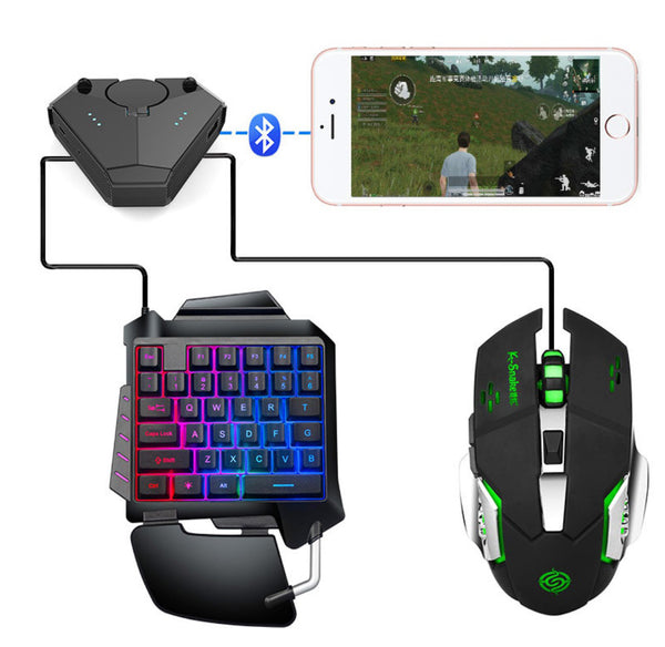 Bluetooth 5.0 Direct Plug Winner Winner Chicken Dinner Gaming Controller Mouse Keyboard for PC Laptop gampad+mouse+keyboard set ZopiStyle