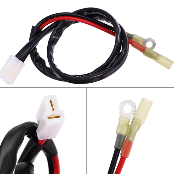 12pcs Dual Electric Cooling Fan Wire Harness Kit 185 On 165 Off Thermostat 50 AMP Relay ZopiStyle