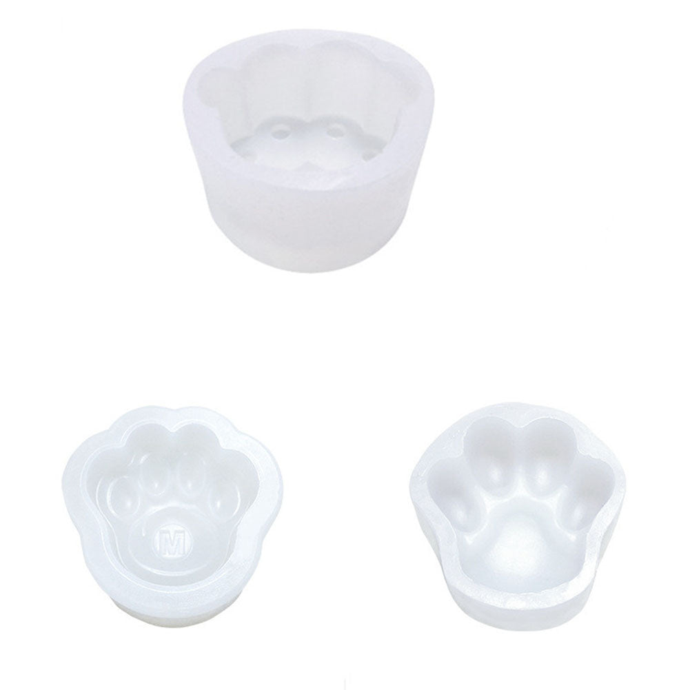 DIY Mold Silicone Paw Shape Mould for Candle Soap Craft Cake Baking Decoration ZopiStyle