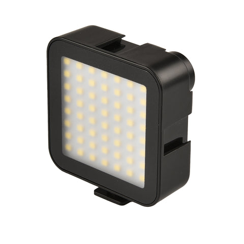 56 LED Video Light fill-in light Rechargeable Battery Mini portable rechargeable light fill-in light black ZopiStyle