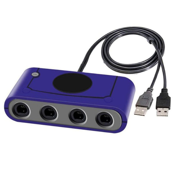 Switch/WIIU/PC Switch Controller Adapter NGC to Switch GC to WIIU NGC to PC Gamecube Adapter blue ZopiStyle