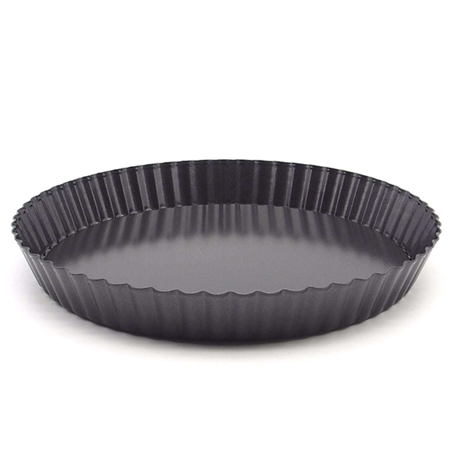 9 Inch Pizza Non-coated Bottom Baking Pan Cake Round Corrugated Plate Pizza Mold As shown ZopiStyle