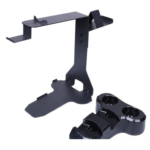 Recharge Bracket for PS4 Handles VR Bracket with Charging Base Black ZopiStyle
