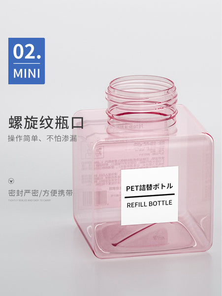 250ml Divided Empty Bottle for Shower Gel Hand Sanitizer Shampoo Dispenser ZopiStyle