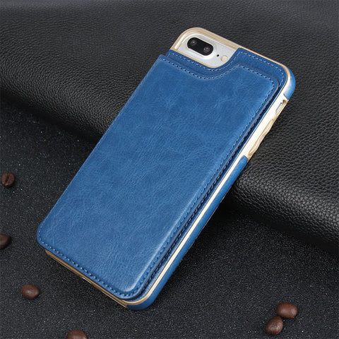 Magnetic Leather Cover for iPhone ZopiStyle