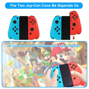 Bluetooth Somatosensory Controller For Switch Joy-con NS Left/Right Green and pink ZopiStyle
