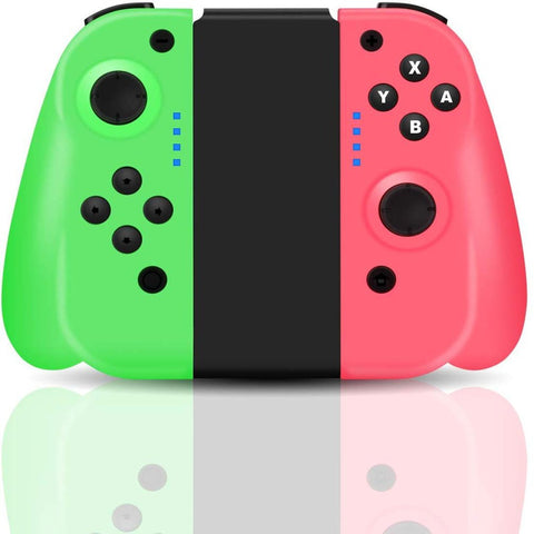 Bluetooth Somatosensory Controller For Switch Joy-con NS Left/Right Green and pink ZopiStyle