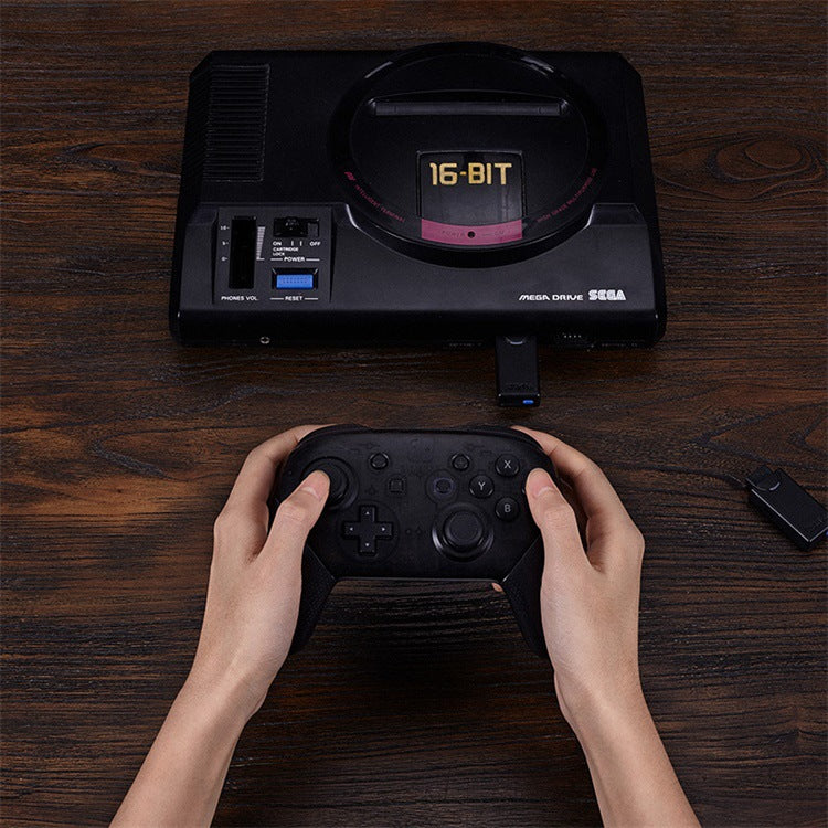 8BitDo M30 Wireless Bluetooth Gamepad for Nintend Switch Console for Sega Genesis Mega Drive Style Game Controller with Receiver black ZopiStyle
