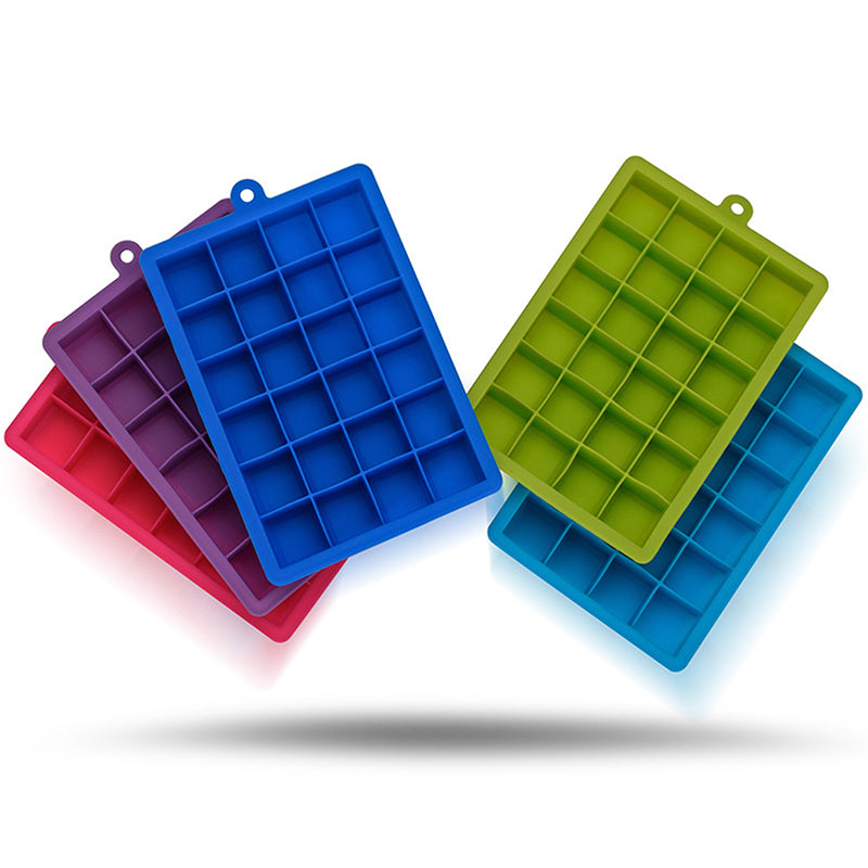 24 Grid Silicone Ice Cube Tray Molds ZopiStyle
