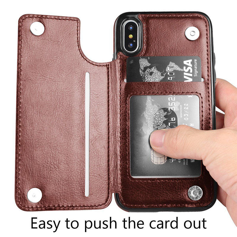 Multifunction Magnetic Leather Wallet Case ZopiStyle