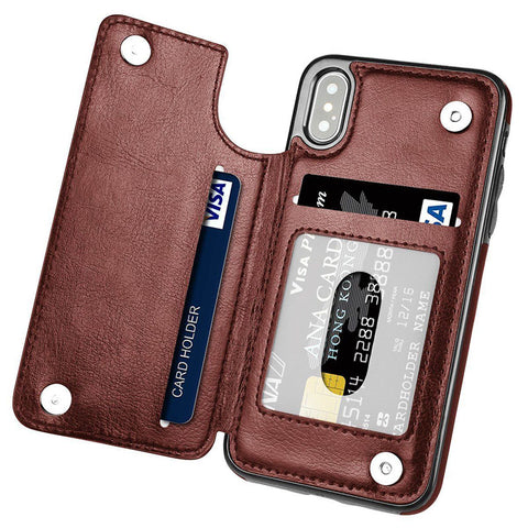 Multifunction Magnetic Leather Wallet Case ZopiStyle