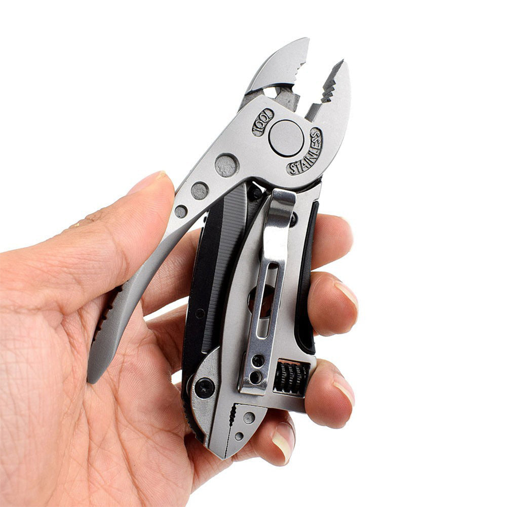 Multifunctional Outdoor Pliers Camping Tongs Wrench Practical Cutting Tool  Multifunctional pliers ZopiStyle