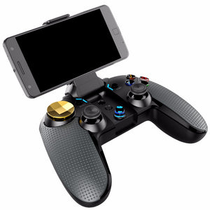 Wireless Bluetooth Gamepad Multimedia Game Controller Joystick for Games Android IOS PC Phone  As shown ZopiStyle