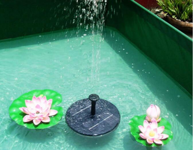 Floating Solar Landscape Fountain JT-160-F DC Water Pump for Decoration JT-160F ZopiStyle