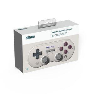 8bitdo Bluetooth Gamepad SN30ProG Wireless Game Controller For Switch white ZopiStyle