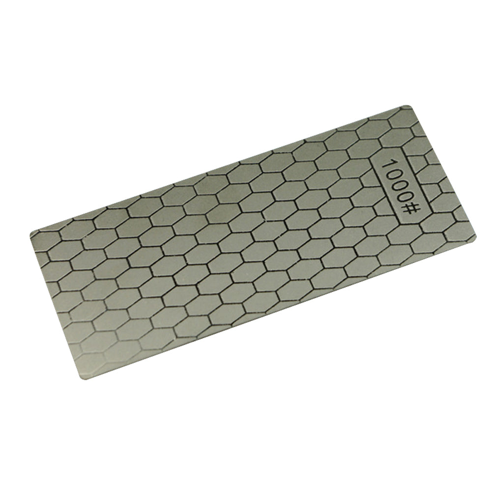 1000 Mesh Honeycomb Style Diamond Knife Sharpener Sharpening Plate Grindstone  150 * 63 * 1mm ZopiStyle
