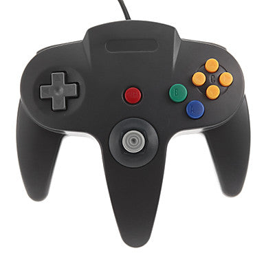 N64 USB N64 ABS Gamepad Controller Joystick PC Computer Game Handle black ZopiStyle