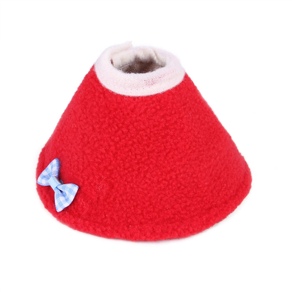 Pet Bird Cloak Collar Parrot Protection Cone Neck Recovery Anti Bite Clothes red_M ZopiStyle