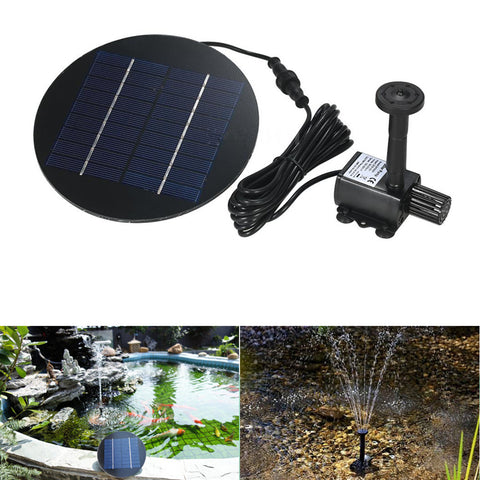 Separating Solar Powered Fountain for Garden Pond Decor ZopiStyle