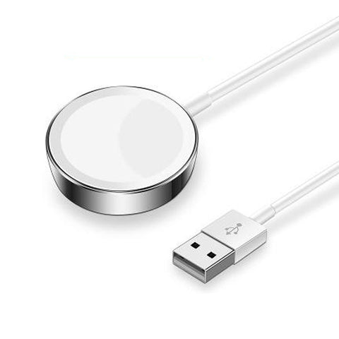 3-in-1 Magnetic Suction Wireless  Charger Usb Male Input Interface For Iwatch Iphone Single wire metal ZopiStyle