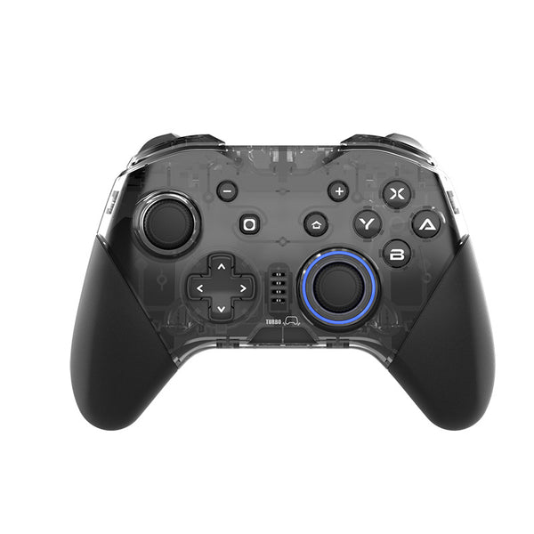 M267 Wireless  Gamepad Compatible For Pc Android Ios One-key Wake-up Nfc Six-axis Vibration Game Controller Gaming Control Joystick Compatible For Switch black ZopiStyle