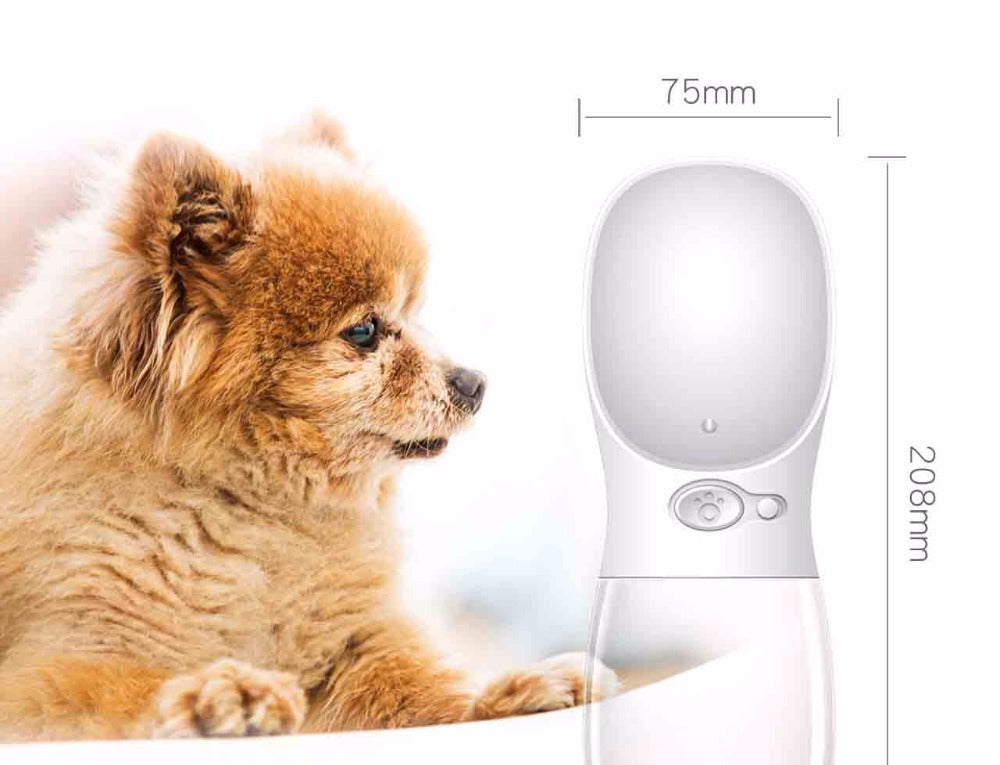 Pet Dog Water Bottle Portable Drinking water feeder for Dogs Outdoor Travel Water Bottle Dogs Water Bowl Pet Supplies ZopiStyle
