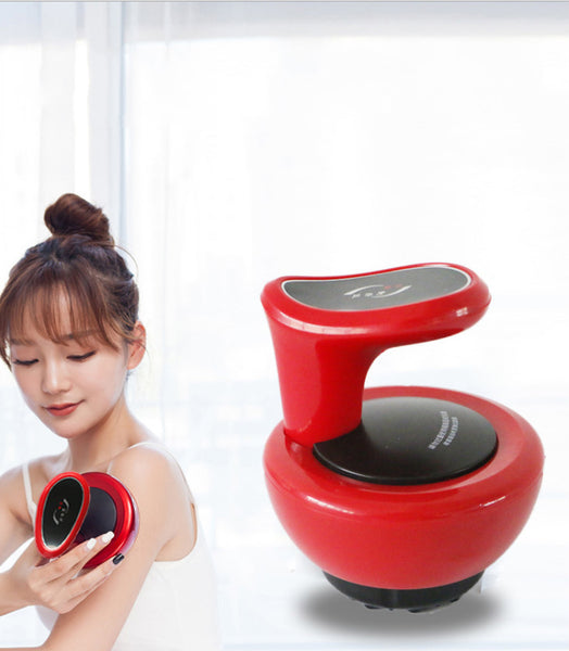 Electric Body Scraping Massager Negative Pressure Cupping Machine Meridian Suction Massage Magnetic Therapy Device ZopiStyle