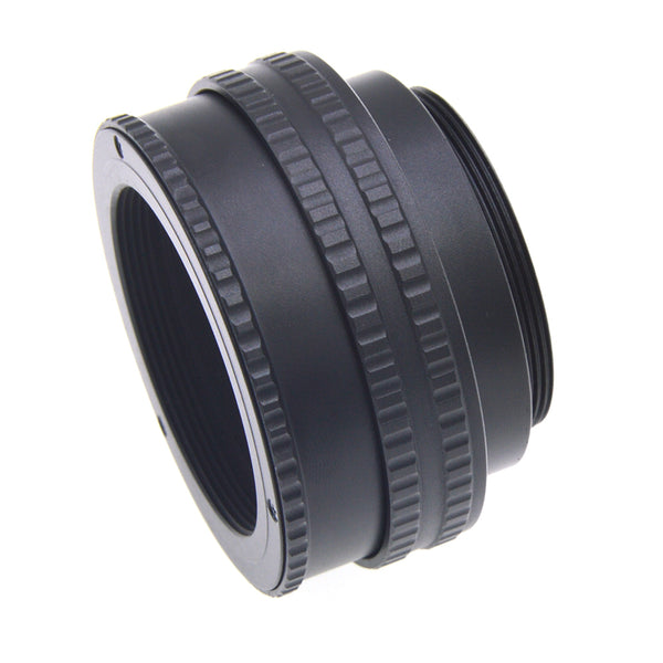 M42 to M42 Lens Adjustable Focusing Helicoid Macro Tube Adapter-17mm to 31mm black ZopiStyle