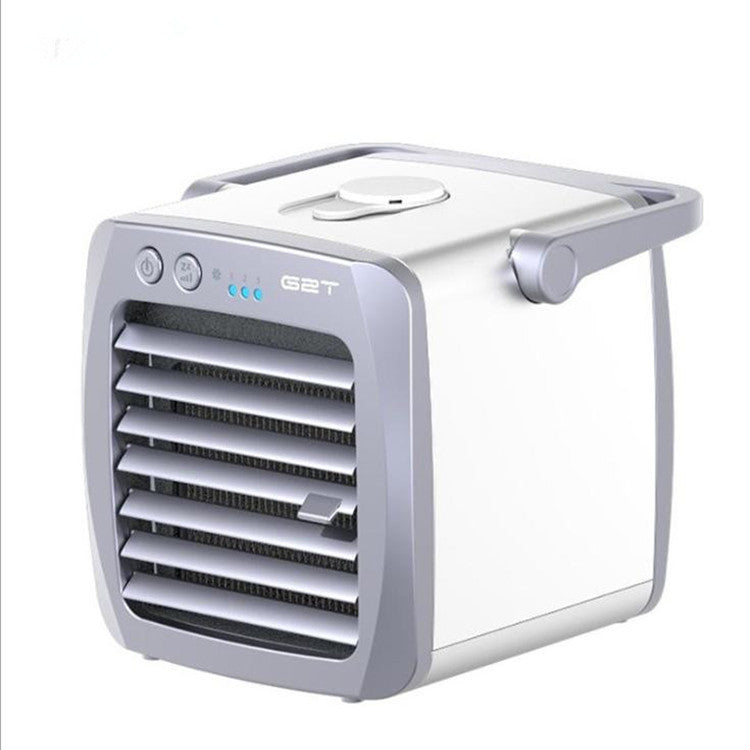 Portable Mini Air Conditioner Fan USB Arctic Cooling Home Office Personal Space Fan Cooler white ZopiStyle