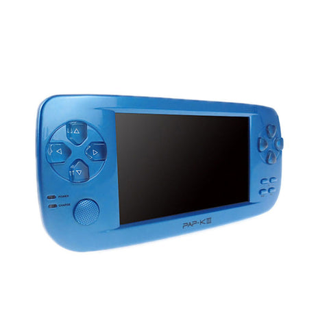 PAP K3 Handheld  Game Console Child Game Console with 64bit 16G Memory blue ZopiStyle