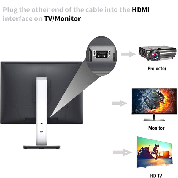Connector  Cable VGA To Hdmi-compatible Converter One-way With Audio 1.5m Black ZopiStyle