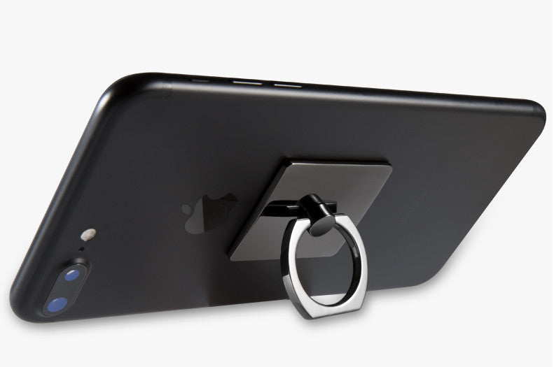 Portable Finger Ring Phone Holder - Black ZopiStyle