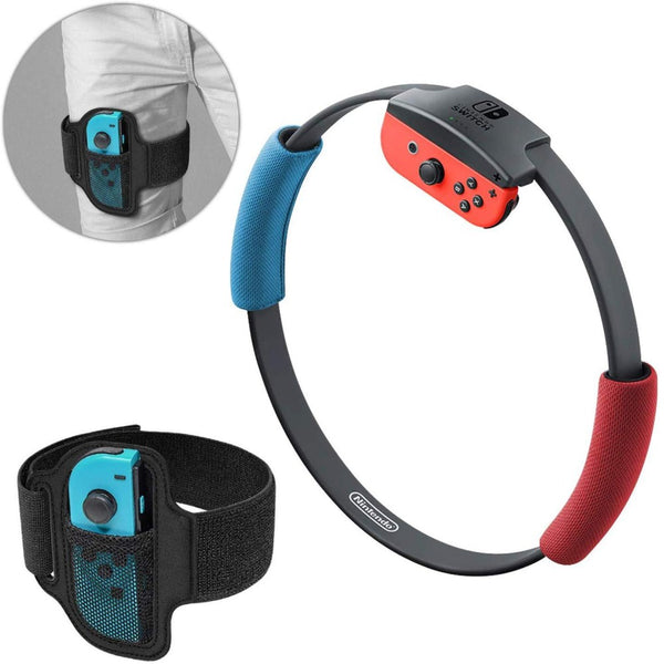 Leg Strap for Nintendo Switch Ring Fit Adventure Adjustable Strap black ZopiStyle