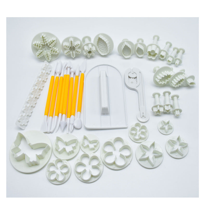 37Pcs/Set in 12 Styles Baking Tools Cake Mold Set Cookies Embossing Decorative Mould 37Pcs/Set in 12 Styles ZopiStyle
