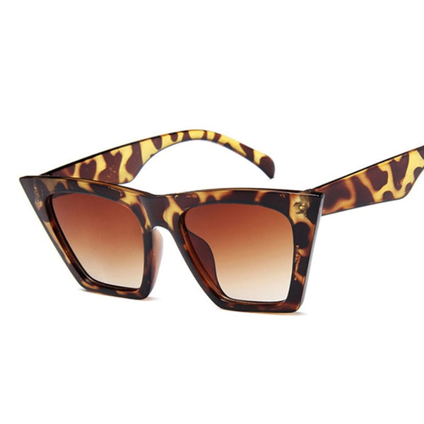 Fashion Square Sunglasses Women Designer Luxury Man/Women Cat Eye Sun Glasses Classic Vintage UV400 Outdoor Oculos De Sol ZopiStyle