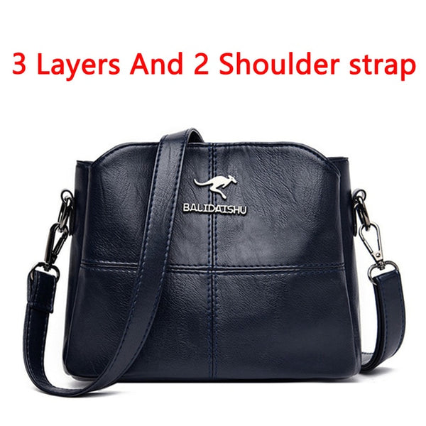Women Embroidery Tote Bag High Quality Leather Ladies Handbags 2021 Women Shoulder Bag Small Crossbody Bags For Women Sac a Main ZopiStyle