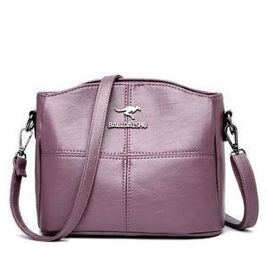 Summer Bag Women&#39;s Large-Capacity Shoulder Bag Top Handbag Ladies 2021 Casual Bag High-Quality Soft Leather Messenger Bag ZopiStyle