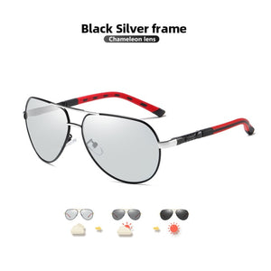 2021 Brand Aviation Men Sunglasses Photochromic Polarized  Anti-Glare Sun Glasses For Women Men's Eyewear gafas de sol hombre ZopiStyle