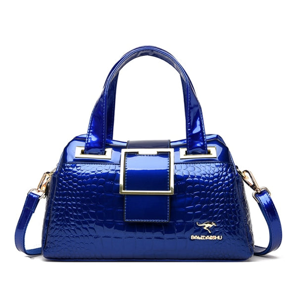 Luxury Designer Handbag Brand Crossbody Bags for Women 2021 New Crocodile Pattern Leather Shoulder Bags Casual Tote Bag Bolsos ZopiStyle
