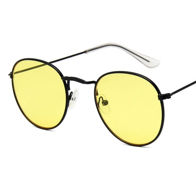 GAOOZE Round Glasses Women&#39;s Sunglasses for Men 2021 Luxury Vintage Female Sunglasses Retro Design Zonnebril Dames UV400 YJ012 ZopiStyle