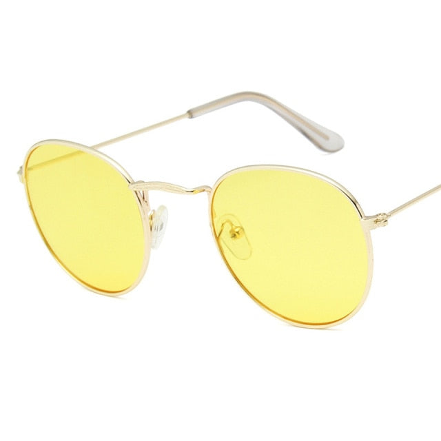 GAOOZE Round Glasses Women&#39;s Sunglasses for Men 2021 Luxury Vintage Female Sunglasses Retro Design Zonnebril Dames UV400 YJ012 ZopiStyle