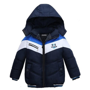 1 2 3 4 5 6 Years Boys Jacket Winter Heavy Hooded Kids Windbreaker Coat Keeping Warm Resist The Severe Cold Children Outerwear