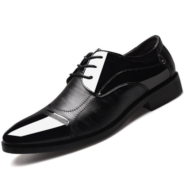 Business Luxury OXford Shoes Men Breathable Leather Shoes Rubber Formal Dress Shoes Male Office Party Wedding Shoes Mocassins ty ZopiStyle